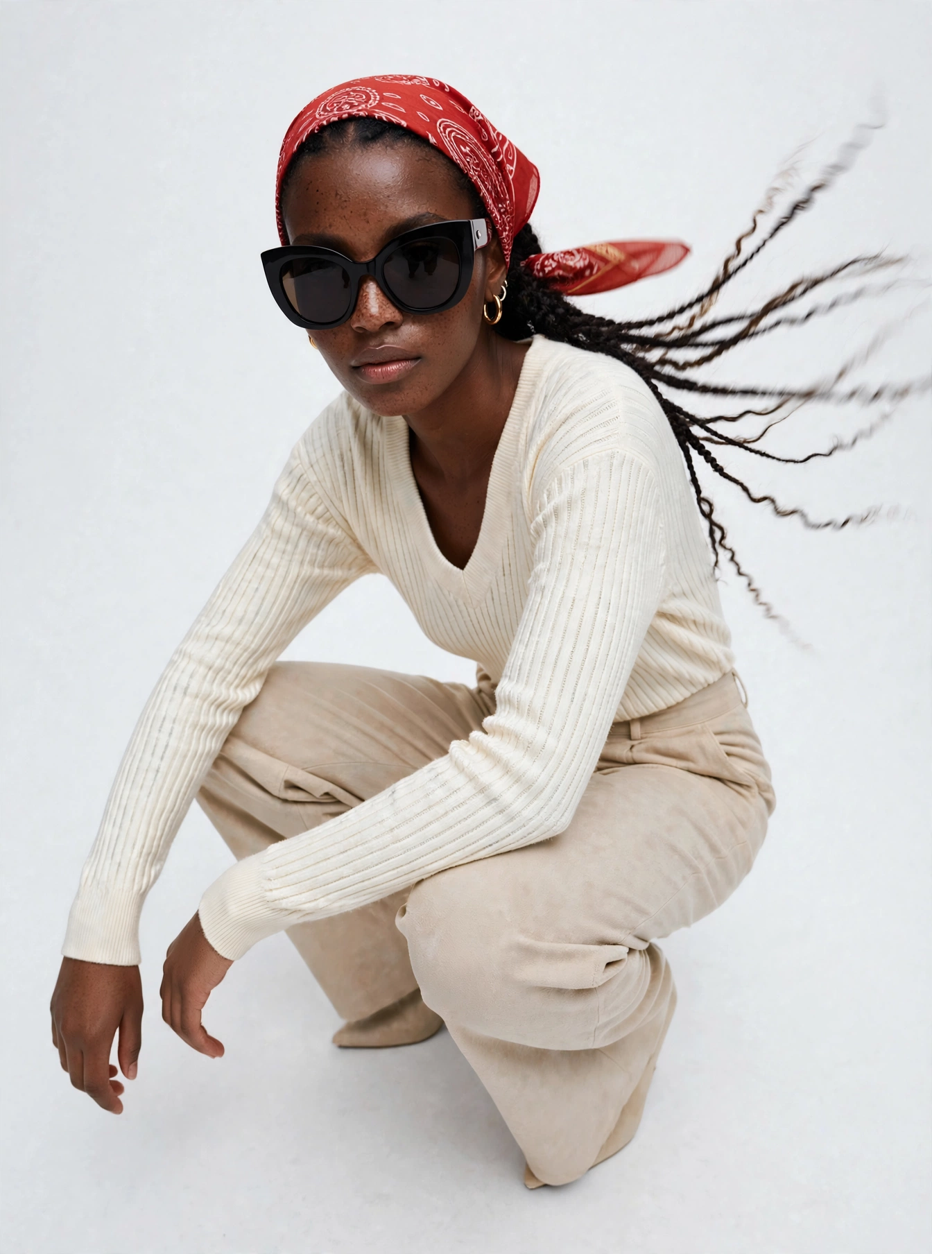 Fashion-Editorial &ndash; tiefe Perspektive